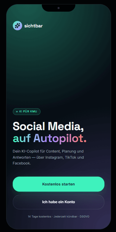 Klicklocal Anmeldung